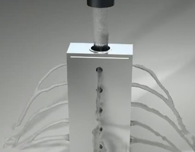 Abrasive Flow Machining (AFM) - deburring of hydraulic manifold blocks