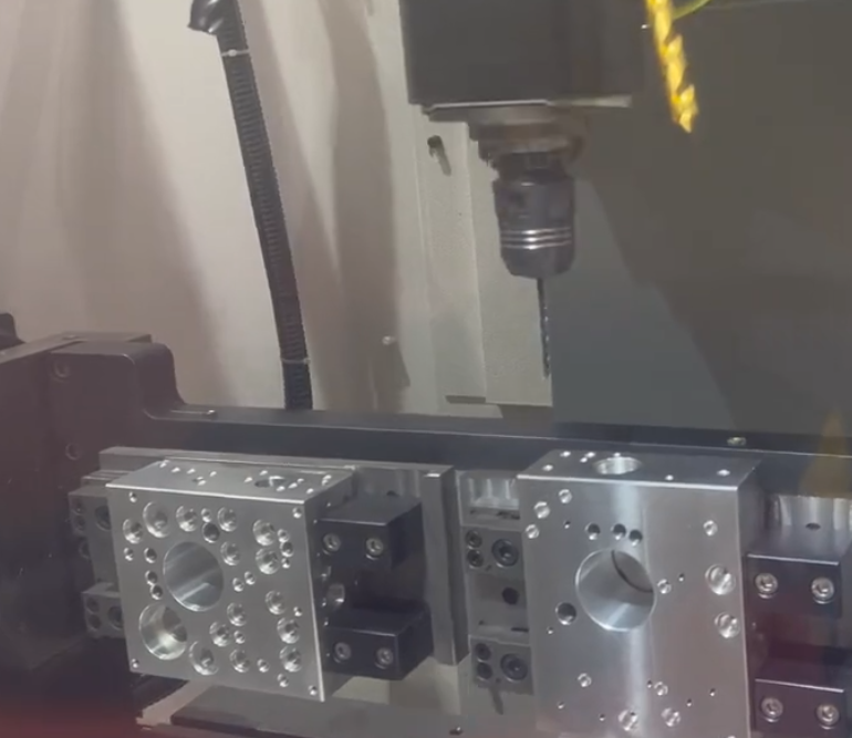 Multi-Port Pneumatic Manifold Block Processing