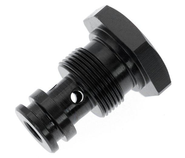 Precision CNC machined valve plug for industrial flow control systems