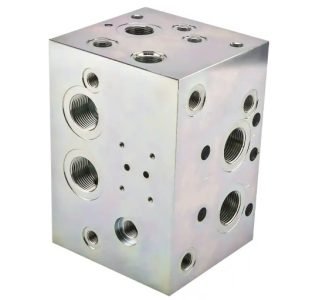 Custom Hydraulic Manifold Block Machining Services | Precision CNC Machined High-Pressure Manifold Blocks