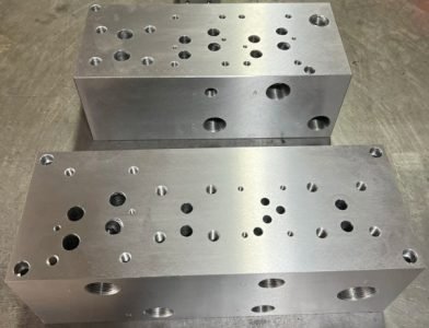 Precision Machined Custom Grease Manifold Blocks - Tailored solutions for industrial lubrication needs