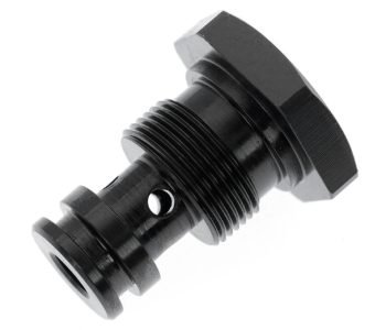 Precision CNC machined valve plug for industrial flow control systems