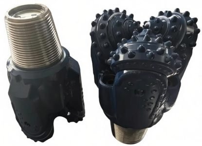 Tricone drill bit with tungsten carbide inserts for oil and gas drilling